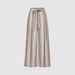 Summer/Autumn Women's Loose Striped Print Casual Trousers European American Style Clothing for Women New 2025 Fashion Trend_ecoleips.com
