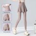Cross-Border Yoga Women High Waist Two-Piece Fitness Long For Outdoor Running Skirt Breathable Sports Pants_ecoleips.com