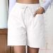 Aria Basics Aria Basics 2026 European And American Cross-border Summer New Style Loose Linen Casual Solid Color High-waisted Drawstring_ecoleips.com