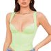 Slim Fit Sleeveless Cami Top With Back Tie Detail, Soft Milk Silk Feel, Stretchy For Summer Street Style_ecoleips.com