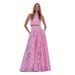 Women's Clothing Autumn New Women's Clothing Temperament Sleeveless Embroidery Hollow Lace Long Skirt Holiday Suit Two Piece Set_ecoleips.com