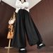 K Flower Bud Skirt For Women, High Waist, Loose And Slimming Lantern Skirt, Sweet And Versatile, Lazy And Casual Pants. No Accessories_ecoleips.com