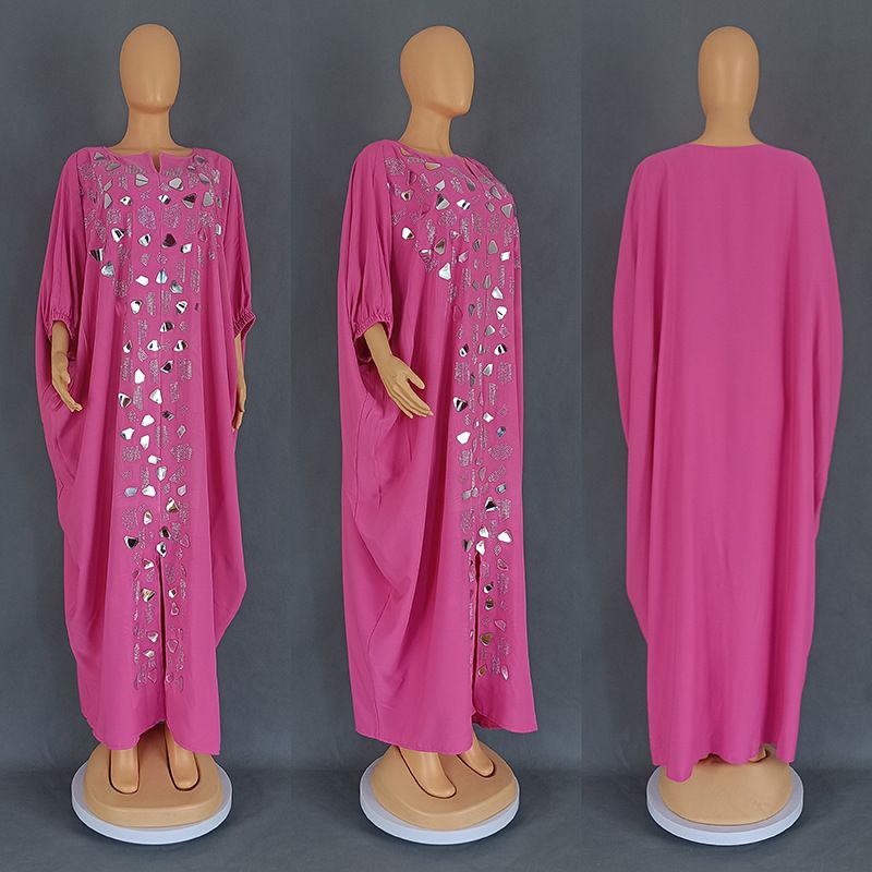 Women's Clothing Supply Hot Diamond Irregular Patch Dress_ecoleips.com