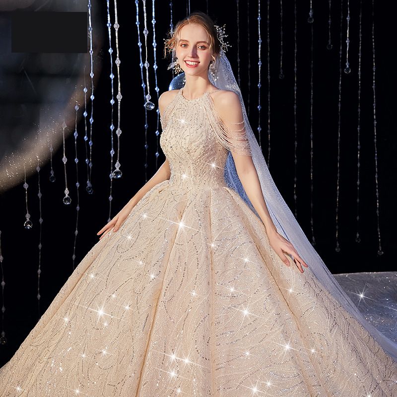 Vintage Lace Wedding Dress – A-Line Cathedral Train With Corset Back, Long Sleeves & Princess Sleeves, Court-Inspired Gown (Available In XS-XXL)_ecoleips.com