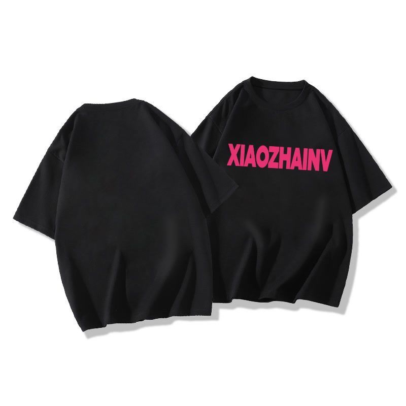 women's High-quality Round-neck Pullover Short-sleeved T-shirt_ecoleips.com