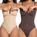 Cross-border Bestseller European And American V-neck Strap Zipper T-back Tight-fitting Shapewear Waist-slimming Seamless_ecoleips.com