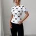 Women's Clothing Temperament T Shirt Slim Short Sleeved Milk Silk Stretch Top_ecoleips.com