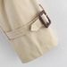 Women's Clothing Spring/Autumn Short Trench Coat Women's Short Trench Coat With Belt & Lapel Collar – Khaki/Black/Dark Brown (Sizes S, M, L)_ecoleips.com