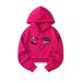 Women's Floral Print Kangaroo Pocket Hoodie Long Sleeve Pullover Sweatshirt Casual Loose Fit Drawstring Hooded Top For Fall Winter_ecoleips.com