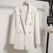 Oversized Blazer For Women – Bright-Button British Style Jacket (Petite-Friendly & Age-Defying)_ecoleips.com