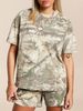 Women's Camo Shorts & Top Set - Summer Trendy Streetwear Two-Piece Outfit (S-XXL) | Quick-Dry Polyester & Spandex Blend_ecoleips.com