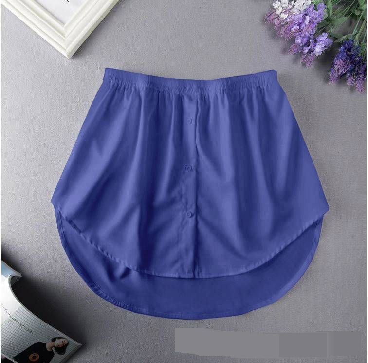 Women's Clothing Women's Versatile Faux Hem Sweatshirt Inner Layer Short Skirt Casual Base Layer For Formal & Casual For Women_ecoleips.com