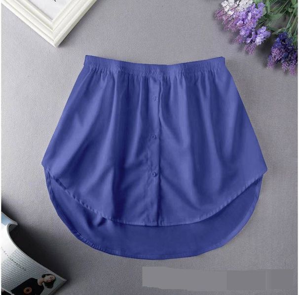 Women's Clothing Women's Versatile Faux Hem Sweatshirt Inner Layer Short Skirt Casual Base Layer For Formal & Casual For Women_ecoleips.com