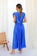K New Sexy Pleated Dress, Casual Loose Zipper Sleeveless Dress_ecoleips.com