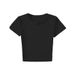 A Retro And Stylish Short-Sleeved T-Shirt With A Crop Top And A Hollowed-Out Back Design For Women In Summer_ecoleips.com