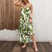 Women's Clothing Women's Sexy Printed Sleeveless Suspender Dress Fashion Casual Spring/Summer For Formal & Casual For Women_ecoleips.com