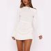 Women's Clothing Women's Elegant Long Sleeve Bodycon Skirt With Drawstring Style Autumn Clothing For Ladies_ecoleips.com