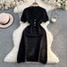 Women's Clothing Summer New French High End Temperament Lady Small Fragrance Style Knitted Skirt_ecoleips.com