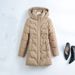 "Longline Hooded Puffer Coat – Winter-Ready Polyester Shell With Geometric Quilting (M-XXXL) – Sleek Commuter Essential For Urban Professionals"_ecoleips.com
