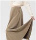 Maternity A-Line Maxi Skirt – Winter Pregnancy Outfit (Black/Khaki/Charcoal, Polyester-Spandex Blend, Plus Size Friendly, No Maternity Band)_ecoleips.com