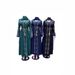 Women's Clothing Modest Abaya Dress Plus Size Elegant Embroidered Chiffon Dress - African Inspired Floral Maxi Dress With Crystal Accents_ecoleips.com