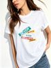Women's T-shirt With An Inspirational "Never Stop Chasing Dreams" Print And A Soft, Casual Design, Making It A Perfect Gift._ecoleips.com
