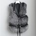 Faux Fox Fur Vest For Women, Fashionable Short Sleeveless Jacket, Trendy Streetwear, Plus Size Options (S-4XL), Multiple Colors_ecoleips.com