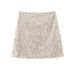 AC767 European And American Cross-border New Early Spring Foreign Trade Sexy Sequin Patchwork Design High-waisted_ecoleips.com