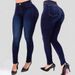Women's High-Waisted Slim Fit Skinny Jeans Solid Color Elastic Casual Denim Jeans For Spring/Autumn Summer_ecoleips.com