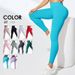 Women's Clothing Dopamine High Waist Yoga Pants Women Gym Sports Leggings Running Fitness Tight Peach Hip Trousers_ecoleips.com