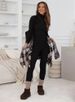 Slim-Fit Knit Turtleneck & Leggings Set – High Neck Thermal Base Layer (Black/Burgundy/Brown, S-XXL)_ecoleips.com