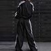 Women's Casual Solid Color V-Neck Top With Drawstring Jogger Pants Two-Piece Lounge Set – Comfortable & Stylish Sportswear For Everyday Wear_ecoleips.com