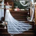 Hair Jewelry Womens MZB40 Long Bridal Cape Veil For Dresses Wedding Jackets / Wrap Bride Accessories Plus Size_ecoleips.com