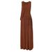 European American Best-Selling Women's Clothing 2026 Spring New Fashionable And Unique Slim-Fit Pleated Round-Neck_ecoleips.com