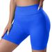 Seamless V Back Fitness Shorts Women's Quick Drying Peach Shaped Butt Lifting Tight Fitting Summer Cycling Yoga Style_ecoleips.com
