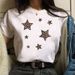 New Wholesale Leopard Print Simple Round-neck Cute Women's T-shirt_ecoleips.com