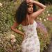 Summer Strapless Lace Dress for Women Sexy Printed Slim Waist European American Style Fashion_ecoleips.com