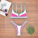 Women's Clothing Split Swimsuit Sexy Female Bikini European American Style Cross-Over Design Swimwear For Formal & Casual_ecoleips.com