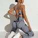 Multicolor Hip Lifting Yoga Pants Women's Tie Dye Sports Bra Set Fitness Yoga Clothes Tie Dye Yoga_ecoleips.com