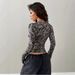 Women's Clothing Women's Slim Fit Camisole Deep V Neck Milk Silk Tree Branch Print Base Layer Top Sexy For Formal & Casual For Women_ecoleips.com