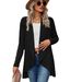 2026 New Long-sleeved Solid Color Loose Cardigan Top Women's Knitted Jacket_ecoleips.com