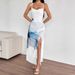 AD261 European American Cross-border New Summer Fashion Sexy Long Dress With Halter Neck, Printed, Strapless, Bodycon,_ecoleips.com