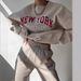 European And American Cross-Border Spring Autumn Winter New Set Fashion Sports LOGO Long Sleeve Pullover Hoodie Casual_ecoleips.com