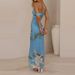 Sexy Off Shoulder Slim Fit Bohemian Dress Women Elegant Holiday Party A-line Dresses Asymmetric Floral Print Summer Long Dress_ecoleips.com