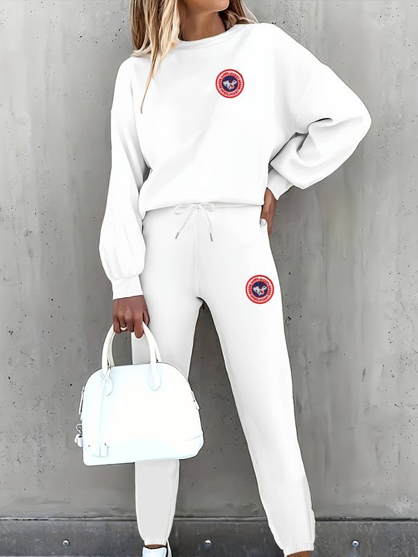 Solid Color Hoodie Set With Threaded Bottom For Men's And Women's Casual Sportswear, Sweatpants And Sweatpants Set_ecoleips.com