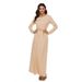 European And American Style Women's Casual Fashion Pullover Dress Simple Solid Color Round Neck Long Sleeverobe_ecoleips.com