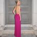 Women's See through Backless Halter Neck Long Dress Sexy Hot Summer Clothing_ecoleips.com