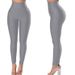 High Waist High Elasticity Yoga Running Leggings For Women Leisure Sports Polyester_ecoleips.com