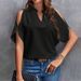 Voya Women's Elegant European And American Style T-shirt For Spring And Summer, Smart And Versatile Commuting Top_ecoleips.com