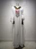 Verve AB053jalabiya Dubai Beaded Sequin Embroidered Robe Ramadan Muslim Women's Clothing_ecoleips.com